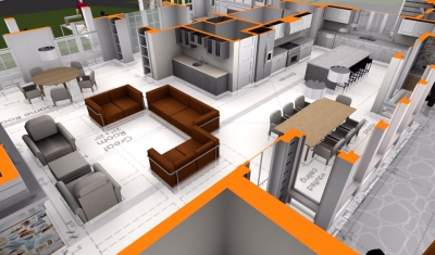 Baltimore Architect who use 3D floorplans for custom home design
