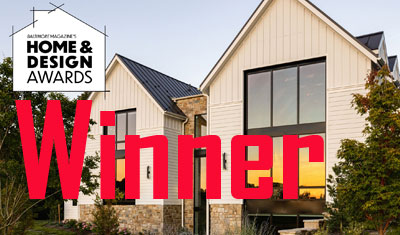 2e Architects wins Reader's Choice Best Overall Home Design from Baltimore Magazine Home & Design Awards